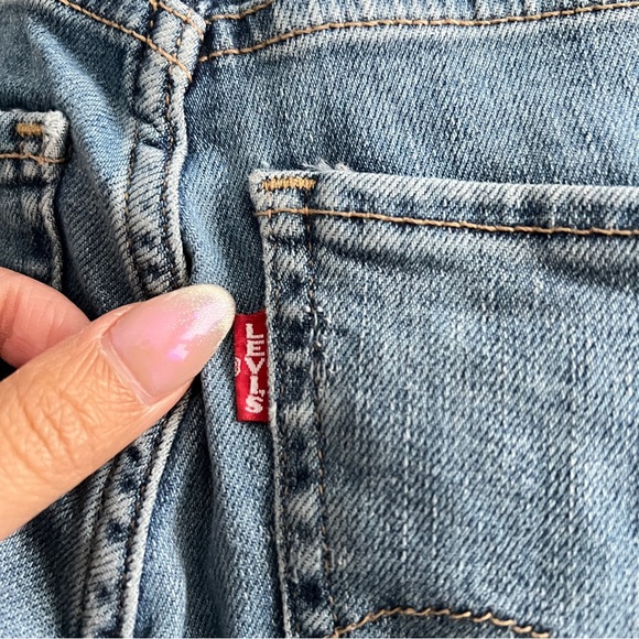 Vintage Levi's Mile High Super Skinny High Waits Denim Jeans - 25 - Picture 10 of 11